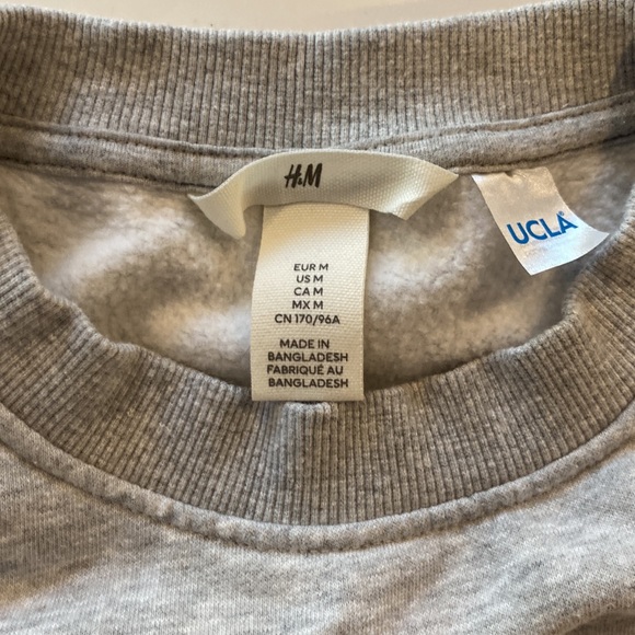 Oversized UCLA crew-neck sweatshirt in cotton-blend with dropped shoulders - Picture 4 of 5